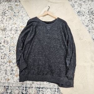 Torrid Gray Long Sleeve Sweater Plus SIze 3